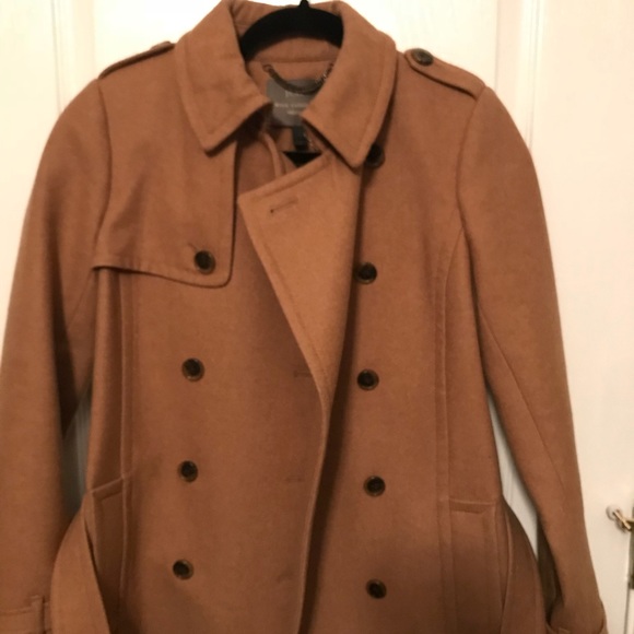 BLOGGER FAV J Crew Wool cashmere icon trench coat - Picture 5 of 7
